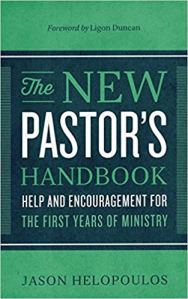 Cover of The New Pastor's Handbook by Jason Helopoulos.