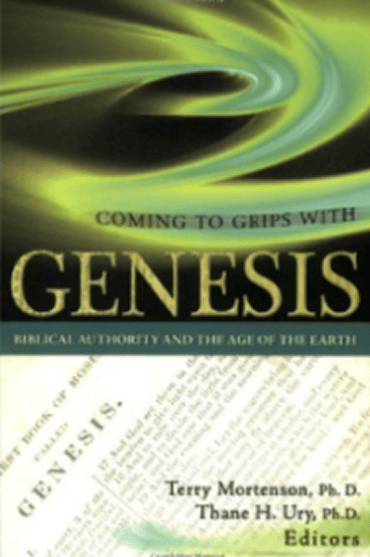 Book cover for 'Genesis: Biblical Authority and the Age of the Earth' by Terty Mortenson and Thane H.