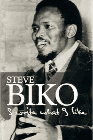 Portrait of Steve Biko, South African anti-apartheid activist and leader.