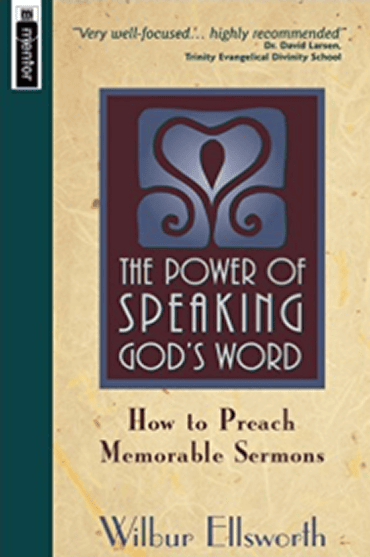 Book cover of 'The Power of Speaking God's Word' by Wilbur Ellsworth.