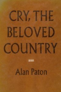 Book cover of Cry, the Beloved Country by Alan Paton.