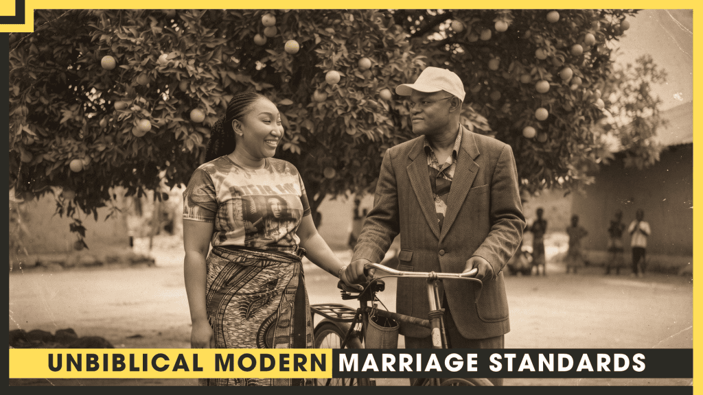 Are Our Expectations of Young Men Desiring to Marry Biblical?